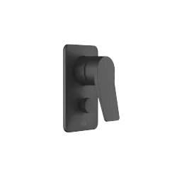 LISSÉ Concealed single-lever mixer with diverter - Matte Black - 36 120 845-33