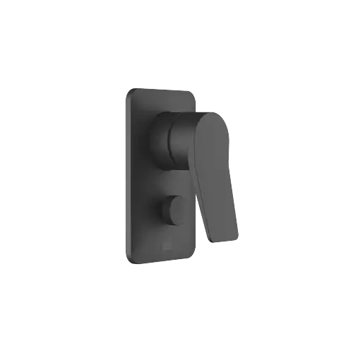 LISSÉ Miscelatore monocomando incasso con deviatore - Nero opaco - 36 120 845-33