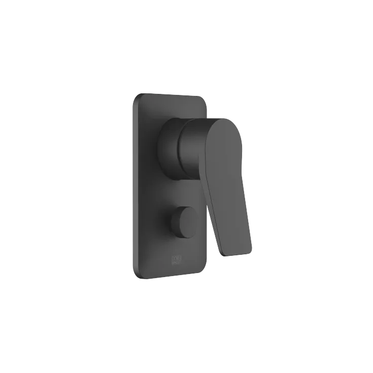LISSÉ Concealed single-lever mixer with diverter - Matte Black - 36 120 845-33