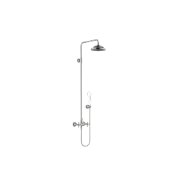 MADISON Showerpipe with shower mixer without hand shower 200 mm - Brushed Platinum - 26 632 360-06