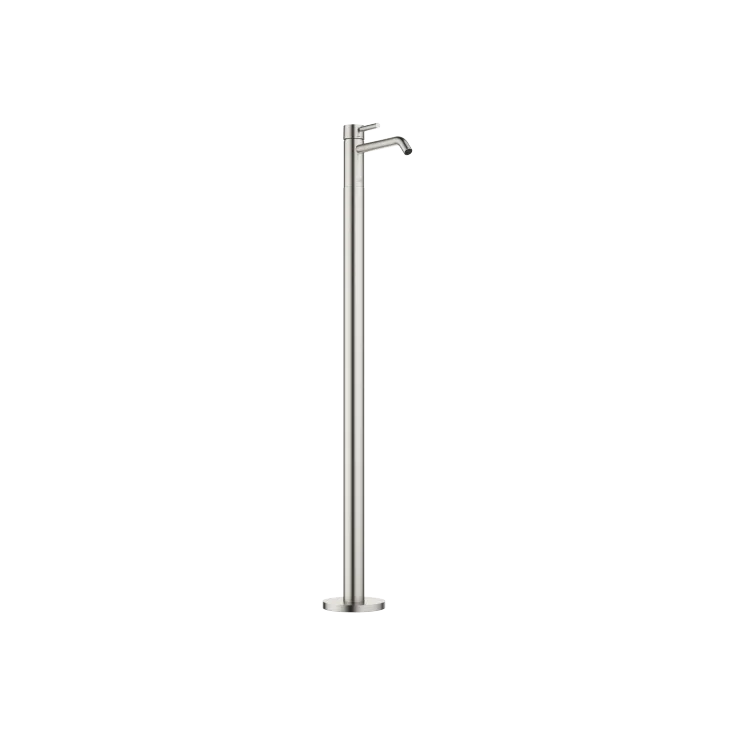 META Single-lever basin mixer with stand pipe without pop-up waste - Brushed Platinum - 22 584 660-06