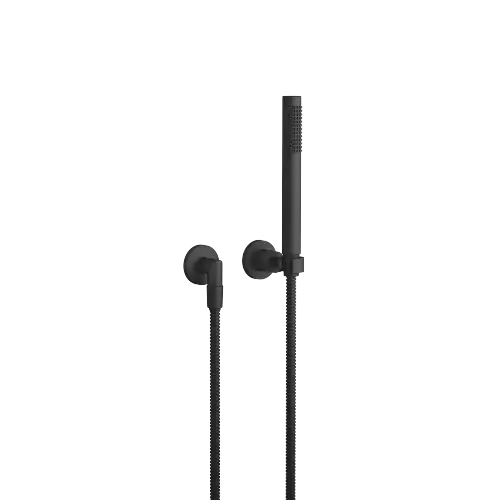 TARA Hand shower set with individual rosettes - Matte Black - 27 802 892-33