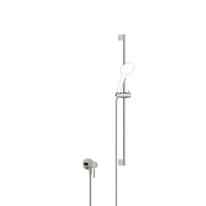 Mitigeur monocommande encastré avec raccord de douche intégré avec garniture de douche sans douchette - Platine - 36 013 660-08