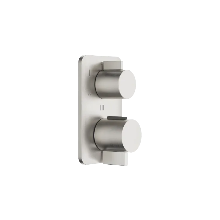 LISSÉ Concealed thermostat with three function volume control - Brushed Platinum - 36 428 845-06 0010