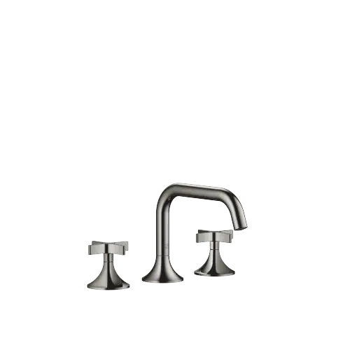 VAIA Three-hole lavatory mixer with drain - Dark Chrome - 20 705 809-19 0010