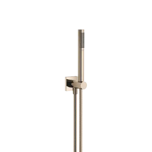 Hand shower set with integrated shower holder - Champagne (22kt Gold) - 27 812 970-47