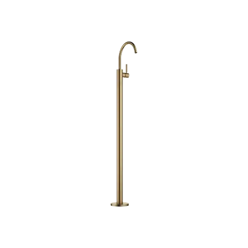 META Single-lever lavatory mixer with stand pipe without drain - Brushed Dark Brass (PVD) - 22 584 661-39 0010