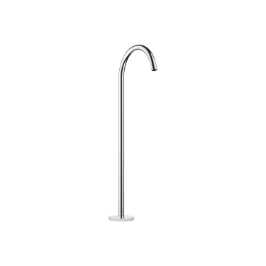 META Tub spout without diverter for freestanding installation - Chrome - 13 672 661-00