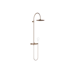 TARA Showerpipe with shower mixer without hand shower 300 mm - Brushed Bronze - 26 622 892-42