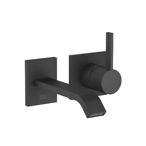 IMO Wall-mounted single-lever basin mixer without pop-up waste - Matte Black - 36 861 671-33 0010