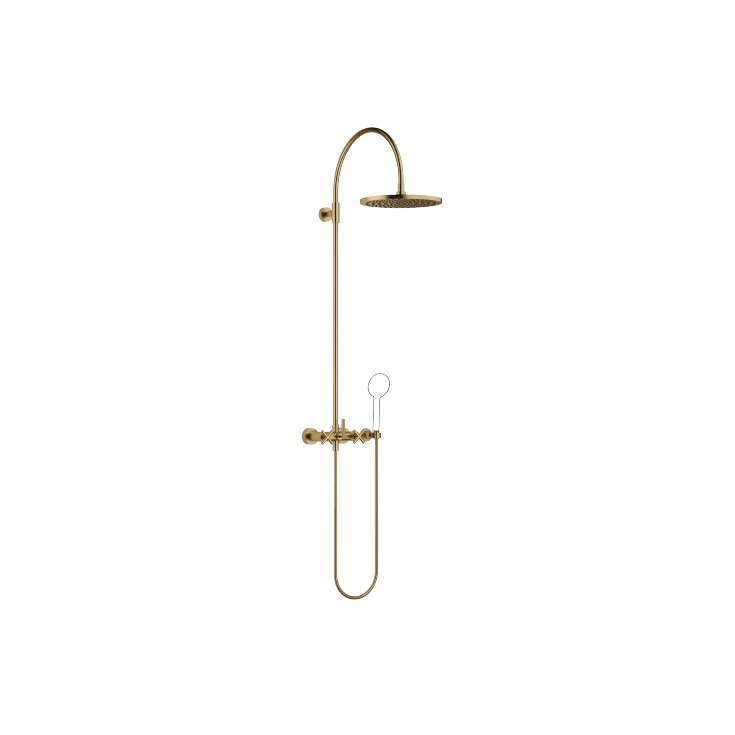 TARA Shower pipe 300 mm - Brushed Dark Brass - 26 622 892-39 0050