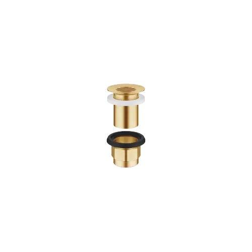 Bonde à grille pour lavabo , 1 1/4" 1 1/4" - Or brossé (PVD) - 10 110 970-37