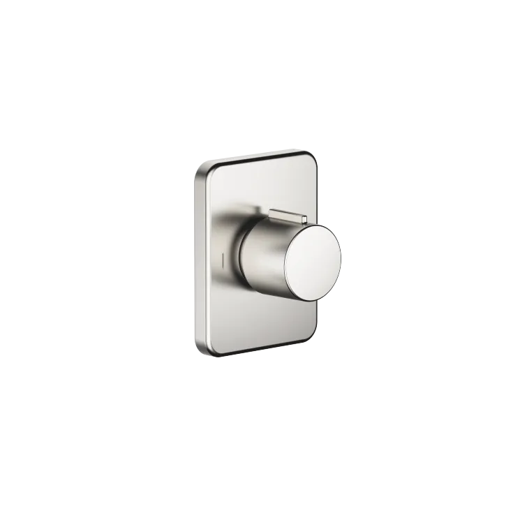 LULU Deviatore a due vie incasso - Platinato spazzolato - 36 200 710-06