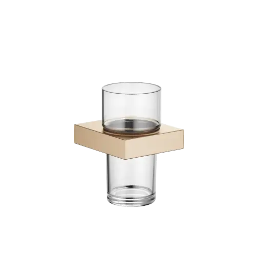 Portabicchiere , modello da parete - Champagne spazzolato (Oro 22k) - 83 400 780-46