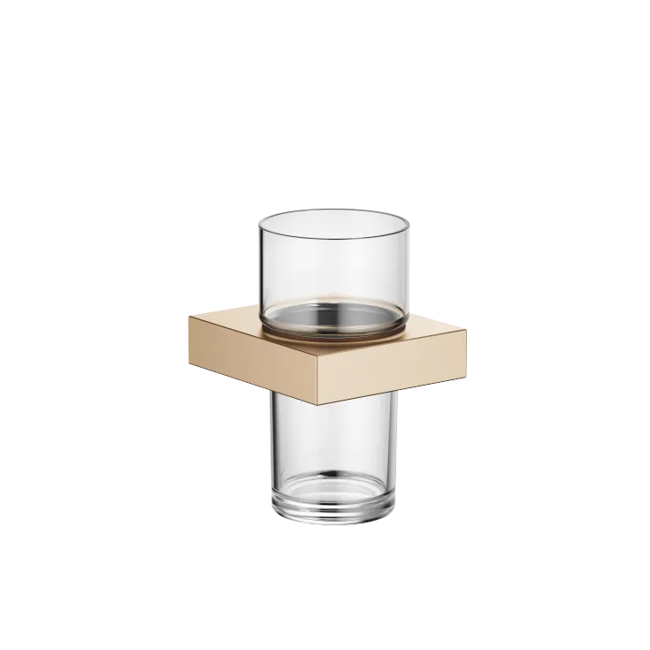 Tumbler holder wall model - Brushed Champagne (22kt Gold) - 83 400 780-46