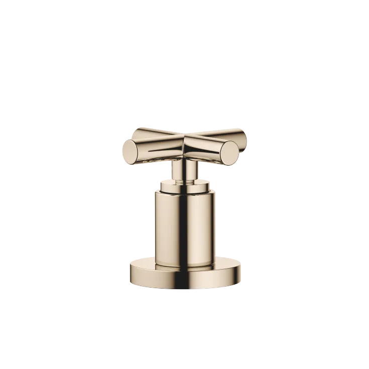 TARA Two-way diverter for bath rim or tile edge installation - Champagne (22kt Gold) - 29 140 892-47