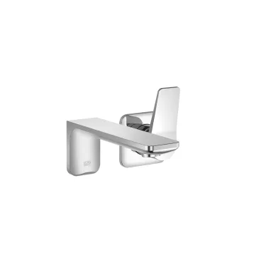 Wall-mounted single-lever basin mixer without pop-up waste - 36 860 845-00