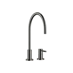 TARA Two-hole mixer with individual rosettes - Dark Chrome - 32 816 888-19 0010