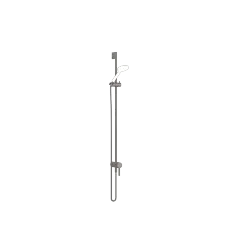 Concealed single-lever mixer with integrated shower connection with shower set without hand shower - Brushed Dark Platinum - 36 111 970-99