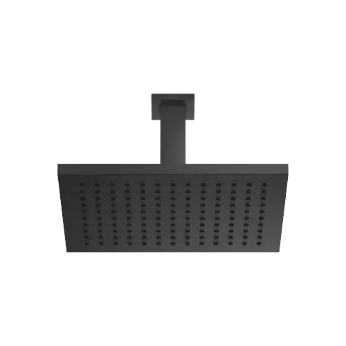 Rainshower with ceiling fixing 300 x 240 mm - Matte Black - 28 773 980-33