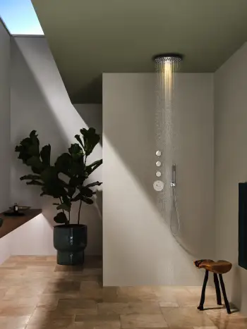 Premium design rain shower minimalistic