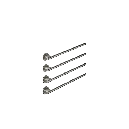 Towel warmer , 4-fold , projection right , without control element - Dark Chrome - 83 314 979-19