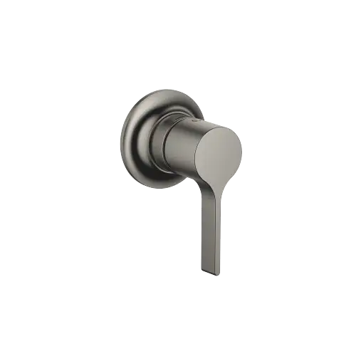 VAIA Miscelatore monocomando incasso con piastra di copertura - Dark Platinum spazzolato - 36 060 809-99