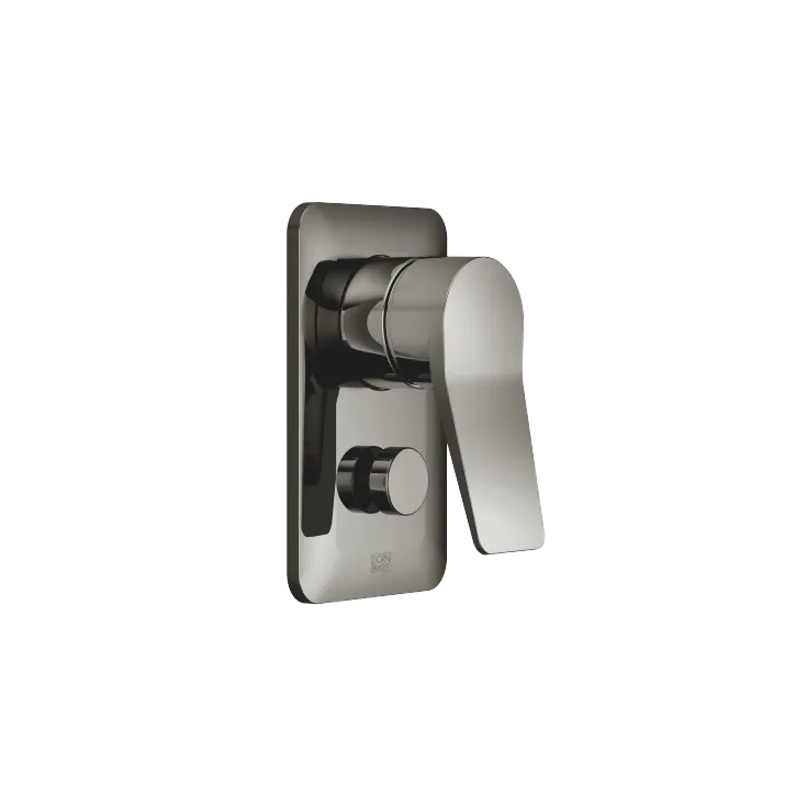 LISSÉ Concealed single-lever mixer with diverter - Dark Chrome - 36 120 845-19