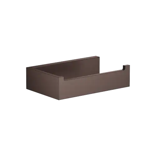 Tissue holder without cover - Brushed Dark Bronze (PVD) - 83 500 780-43