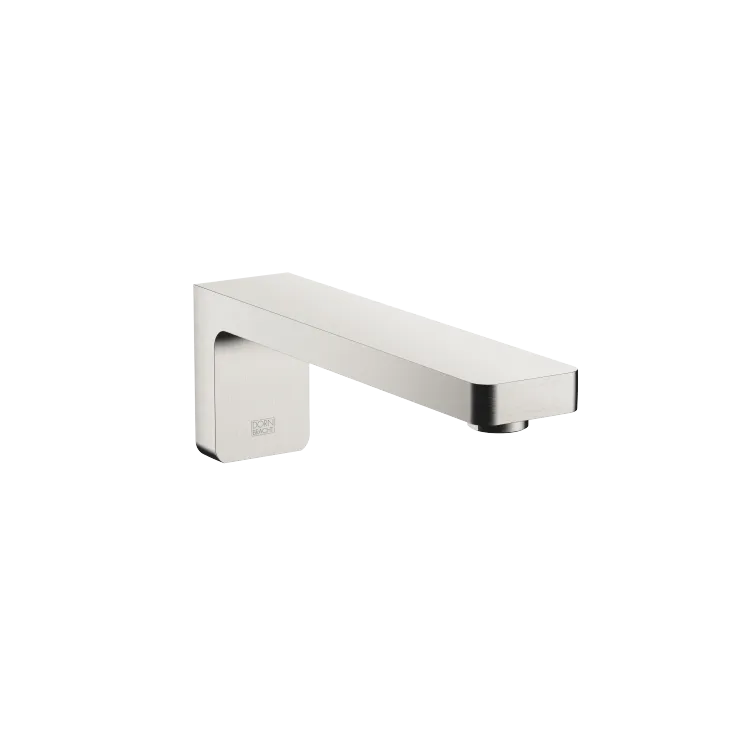 LULU Bath spout for wall mounting - Brushed Platinum - 13 801 710-06