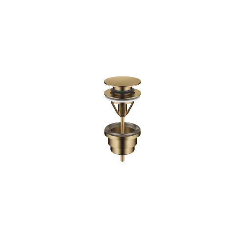 Basin Waste with push fastening 1 1/4" - Brushed Dark Brass (PVD) - 10 125 970-39