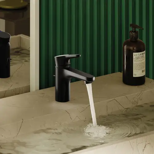 DORNBRACHT YAMOU Single-lever basin mixer with pop-up waste - Chrome - 33 501 831-00