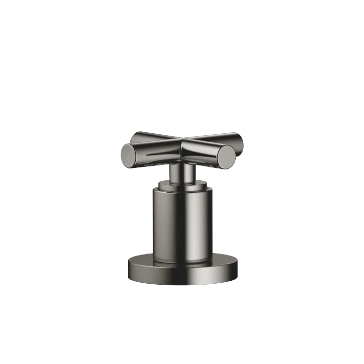 TARA Deck valve clockwise closing cold or hot - Dark Chrome - 20 000 892-19