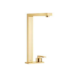 LOT Two-hole mixer with cover plate - Brushed Durabrass (23kt Gold) - 32 843 680-28 0010