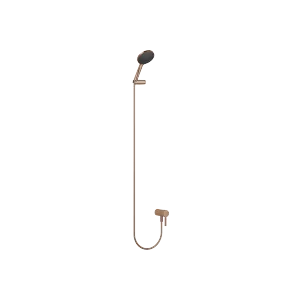 Mitigeur monocommande encastré avec raccord de douche intégré avec douchette à main sans douchette - Bronze brossé - 36 002 970-42