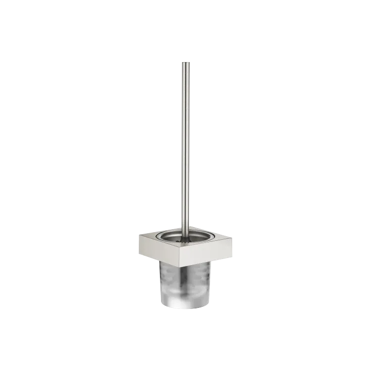Toilet brush set wall model - Brushed Platinum - 83 900 780-06