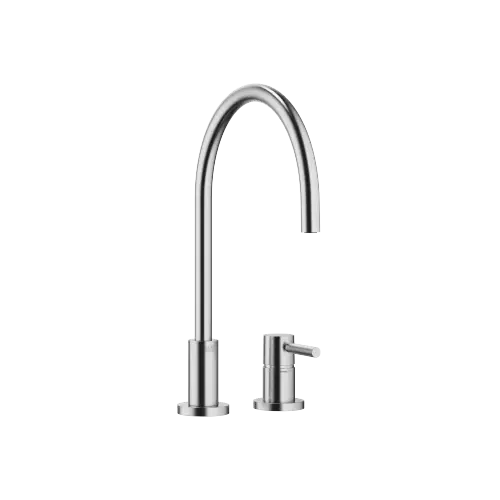 TARA Two-hole mixer with individual rosettes - Brushed Chrome - 32 816 888-93