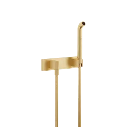 Gießrohr mit Abdeckplatte - Messing gebürstet (23kt Gold) - 27 838 979-28