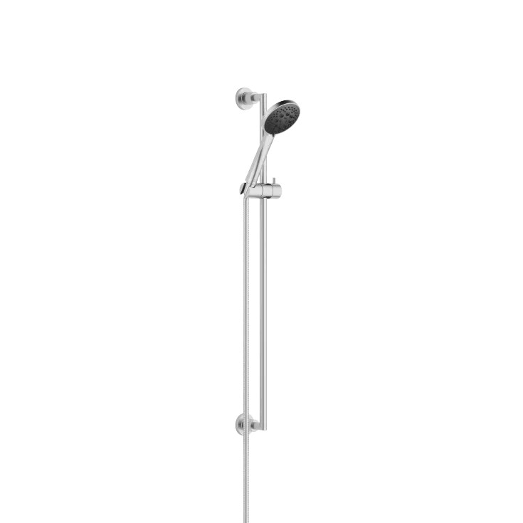 TARA Shower set - Brushed Chrome - Set containing 2 articles