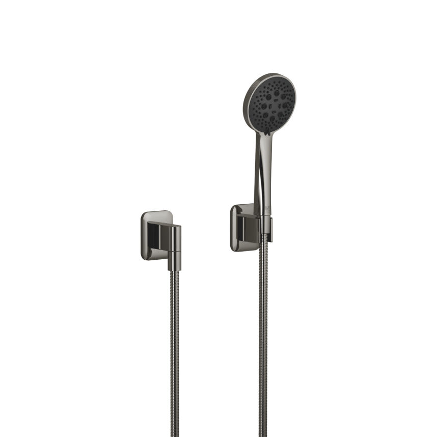 LISSÉ Dark Chrome Sprays & shower systems Hand shower set with