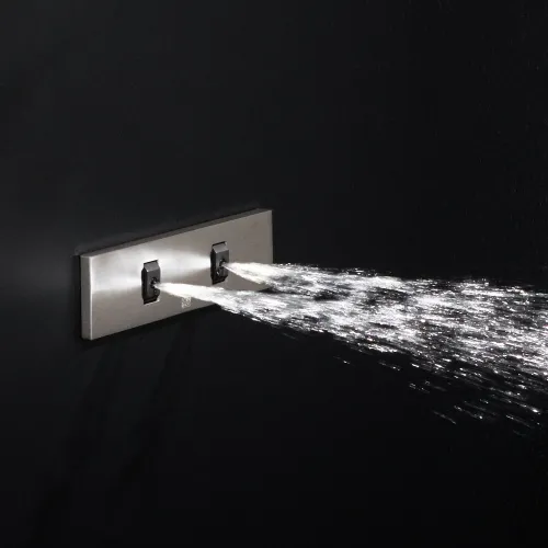 WATER FAN horizontal Concealed body spray - Chrome - 36 512 979-00