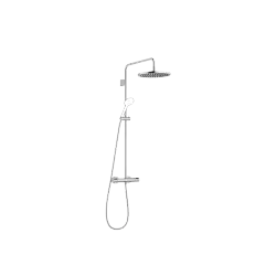 Showerpipe with shower thermostat without hand shower 300 mm - Brushed Chrome - 34 465 979-93 0050
