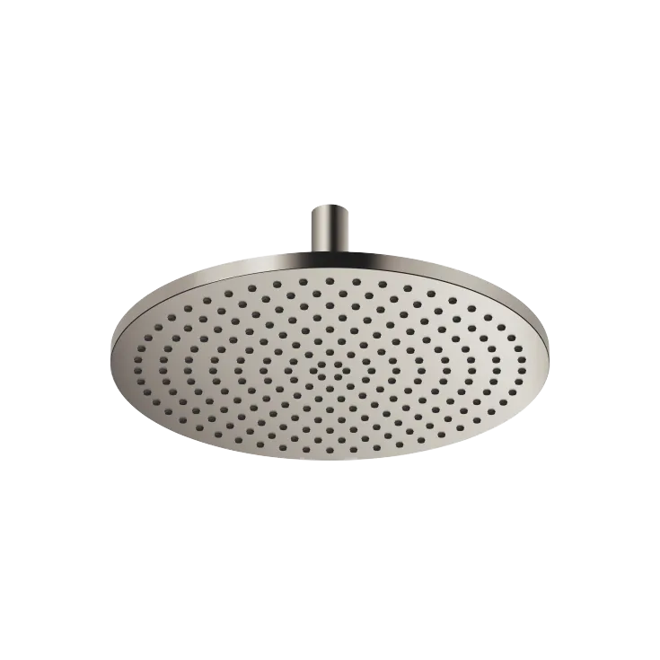 Soffione a pioggia con fissaggio a soffitto 400 mm - Platinato spazzolato - 28 699 970-06