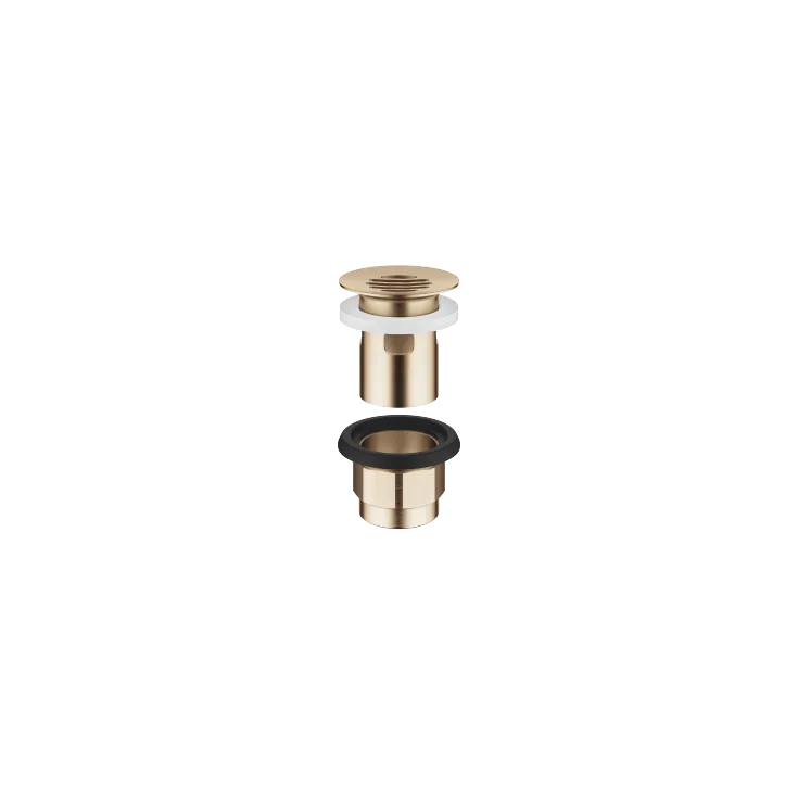 Siebventil 1 1/4" - Champagne gebürstet (22kt Gold) - 10 105 970-46