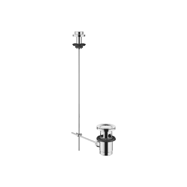 Basin Waste with knob for deck mounting 1 1/4" - Chrome - 10 200 970-00