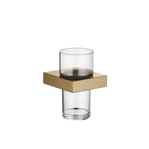 Tumbler holder , wall model - Brushed Dark Brass (PVD) - 83 400 780-39