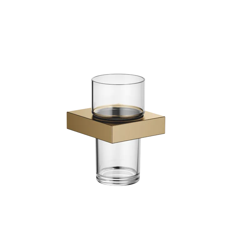 Porte-verre murale - Dark Brass brossé - 83 400 780-39