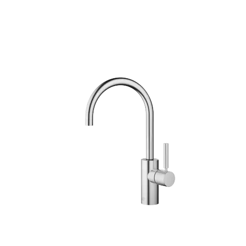 META Single-lever basin mixer without pop-up waste - Brushed Chrome - 33 565 661-93