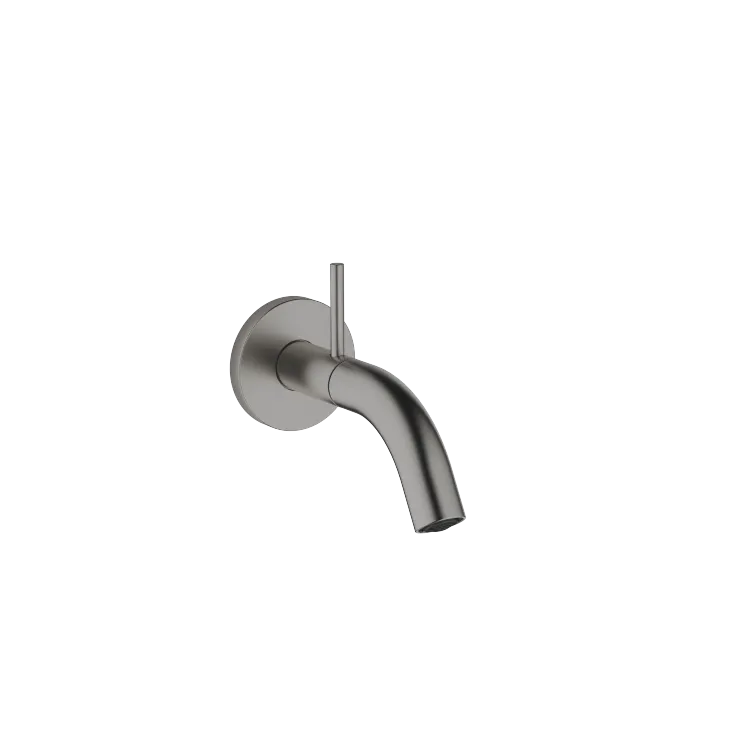 META Robinet mural Eau froide sans garniture d’écoulement - Dark Platinum brossé - 30 010 662-99