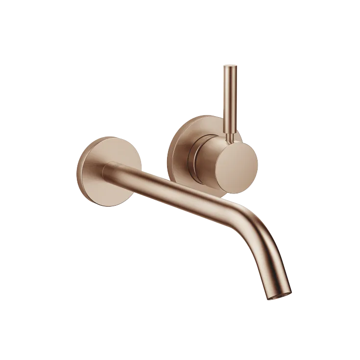 META Wall-mounted single-lever mixer without drain - Brushed Bronze - 36 861 660-42 0010